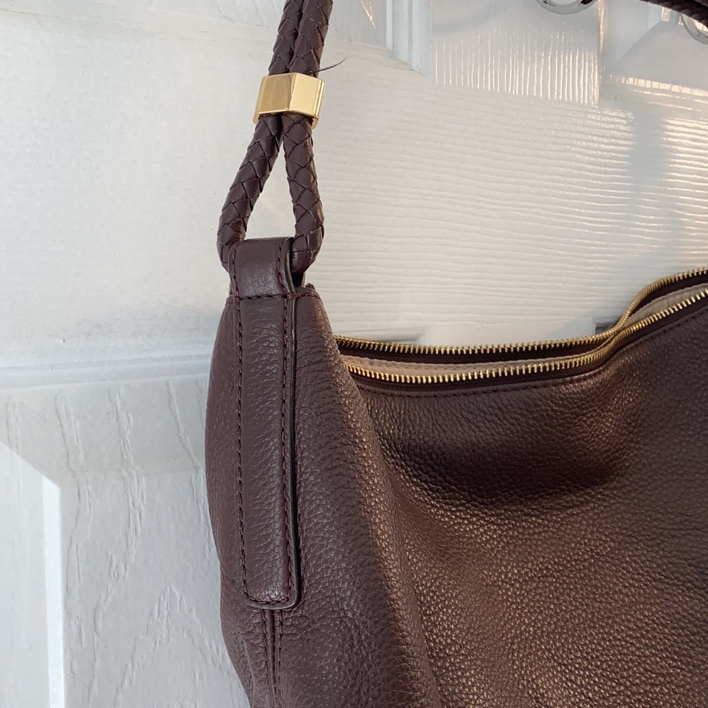 Michael Kors Barolo Lexington Shoulder bag, Brown pebble leather. Gorgeous. - Picture 4 of 13